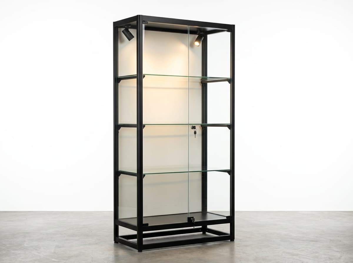 Display Cabinet - industrial fabrication view 1