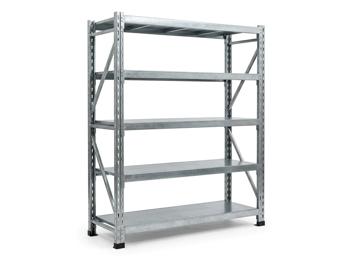 Metal Shelf - industrial fabrication view 1